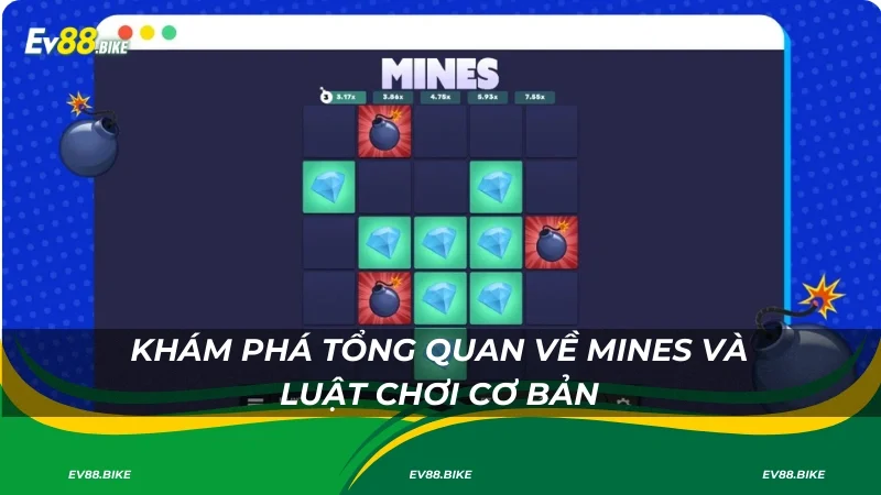 Khám phá tổng quan về Mines và luật chơi cơ bản