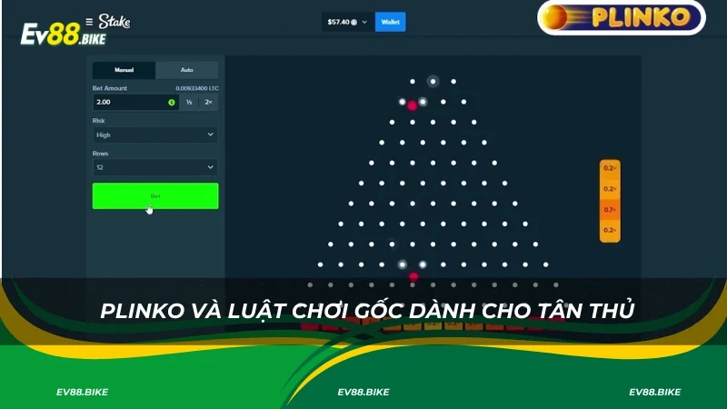 Plinko và luật chơi gốc dành cho tân thủ